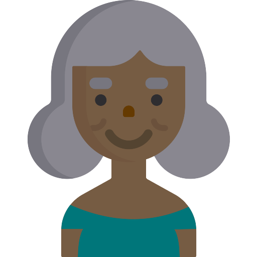 Grandma Png Image (olive, black, teal, gray)