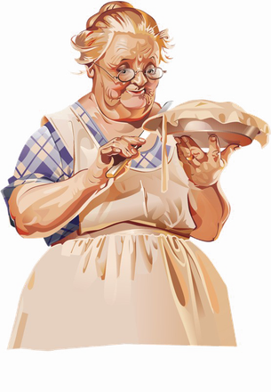 Grandma Png Photos (silver, pink, white)