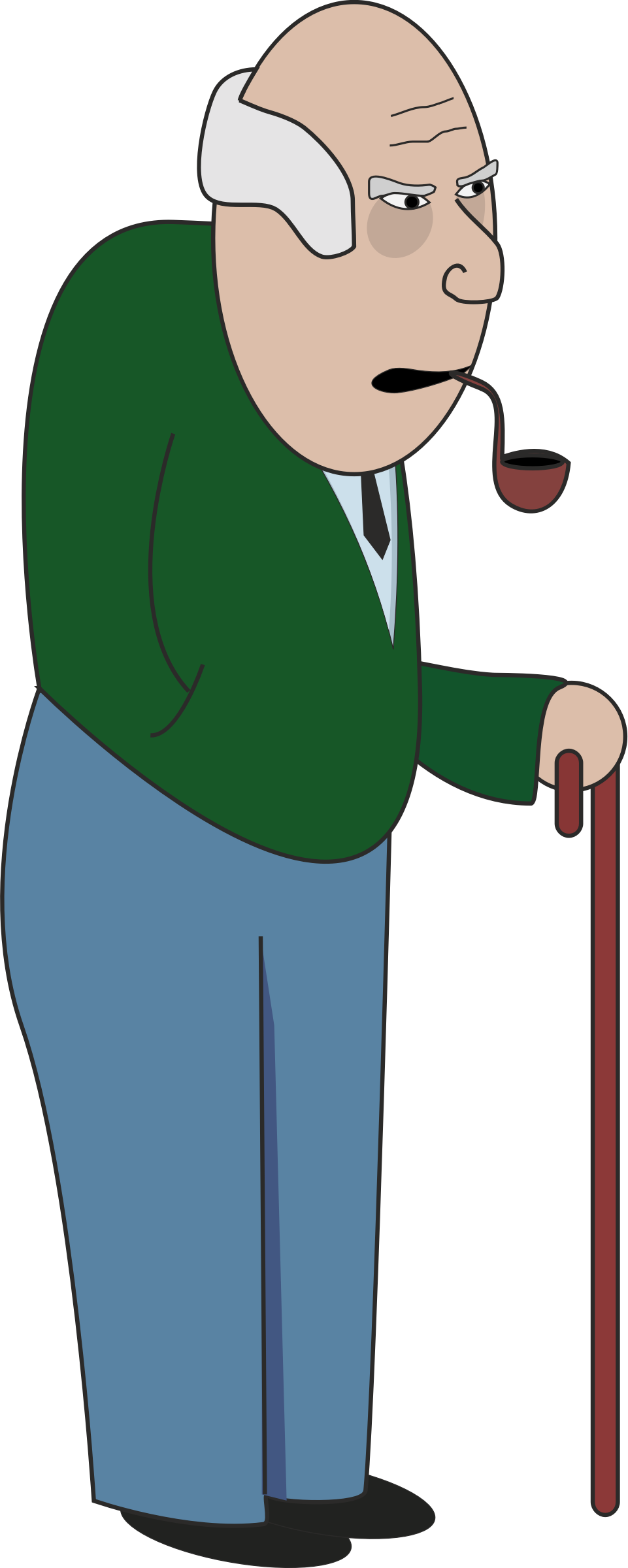 Grandpa Png Image (green, gray, black, maroon, silver)