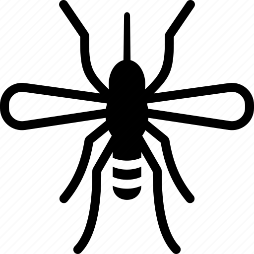 Crane Fly Png Clipart (black)