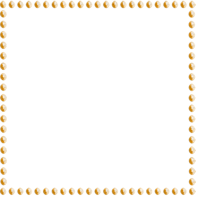 Orange Border Frame Png File (black)