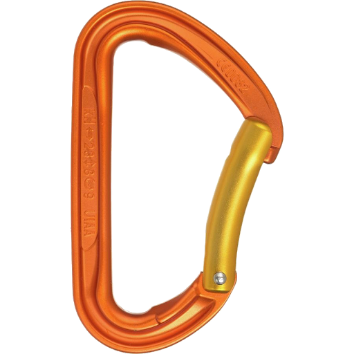 Orange Carabiner Png Image (black)