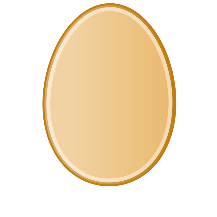 Orange Easter Egg Download Png Image (salmon, pink, white)