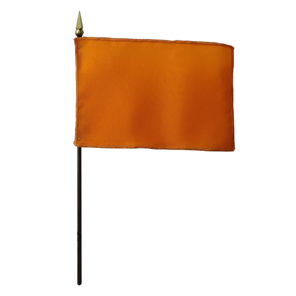 Orange Flag Png File (chocolate, white)