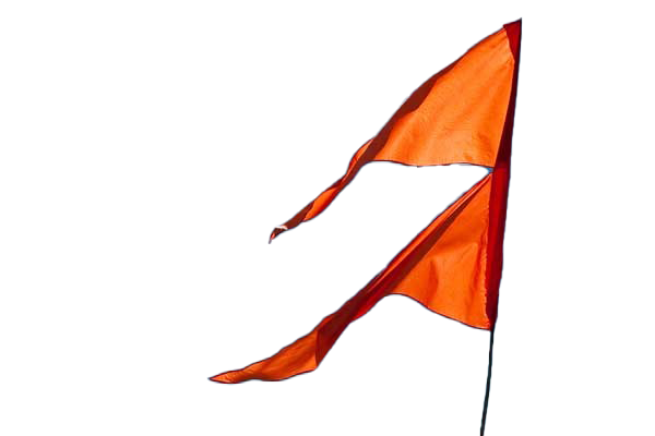 Orange Flag Png High Quality Image (white)