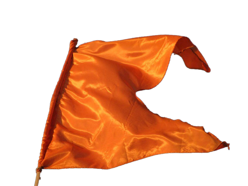 Orange Flag Png Image (chocolate, white)