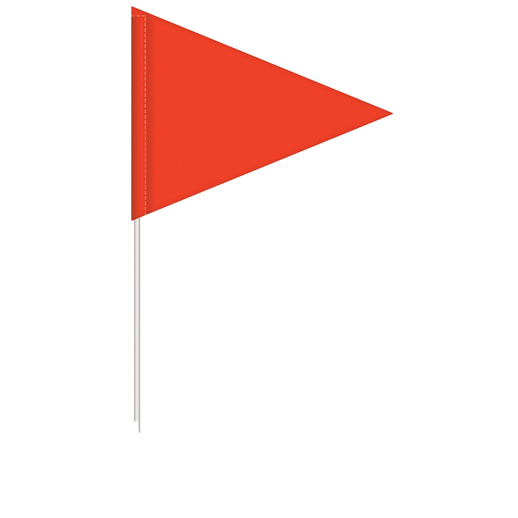 Orange Flag Png (chocolate, salmon, white, silver)