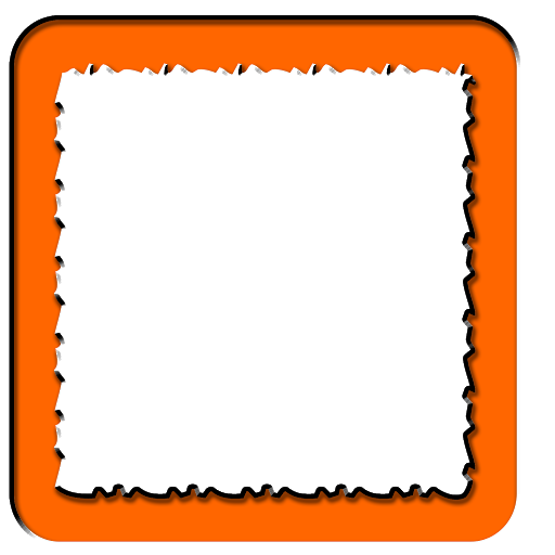 Orange Frame Png File Download Free (chocolate, black, gray)