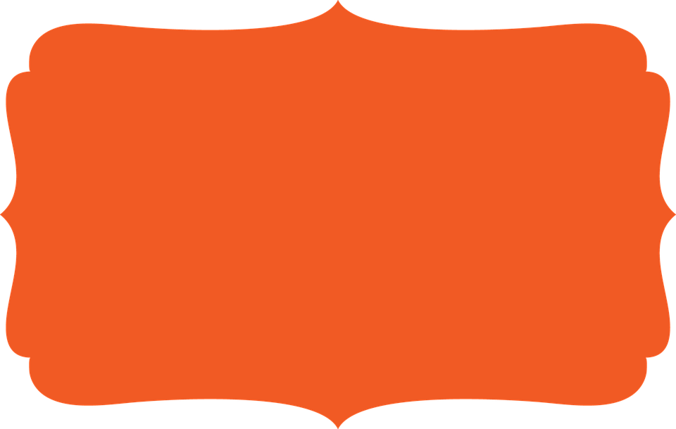 Orange Frame Png File (chocolate, black)