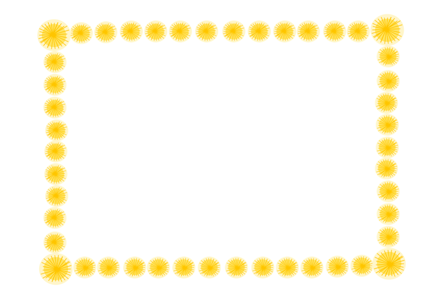 Orange Frame Png Image (gold, black, white)