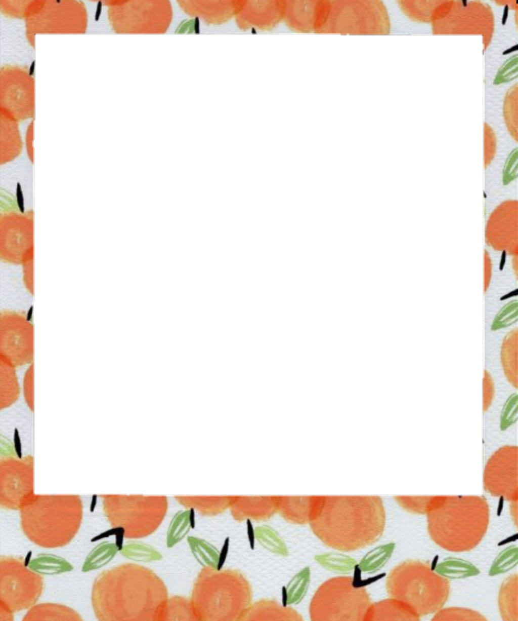 Orange Frame Png Images (black, salmon, lavender)