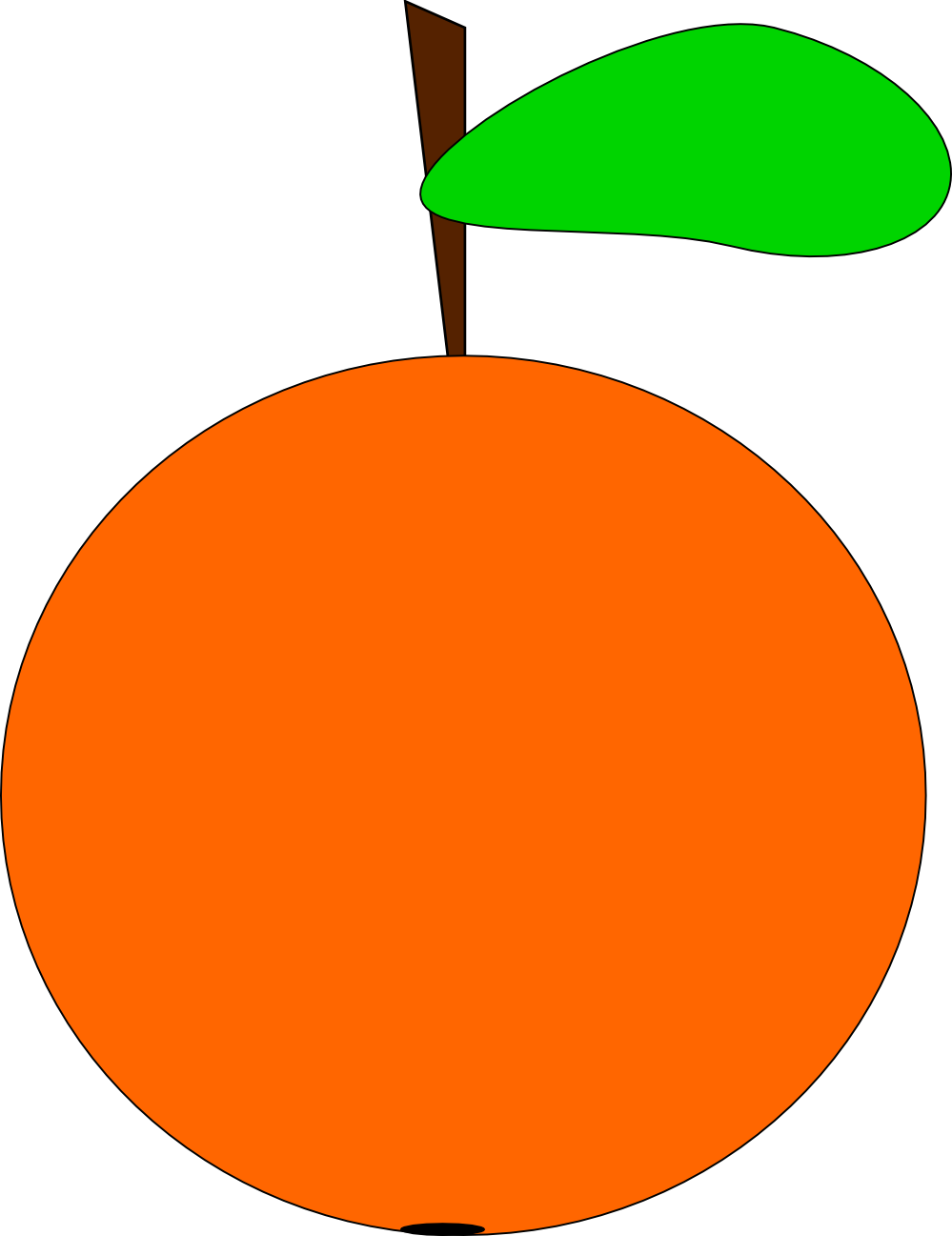 Orange Png Image (white, chocolate, lime)