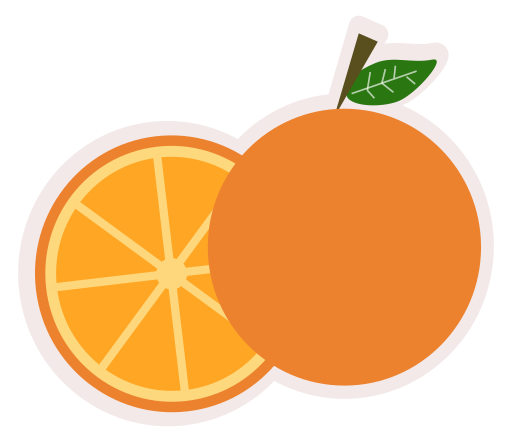 Orange Free Transparent Png Icon Download (white, black, lavender, orange, chocolate)