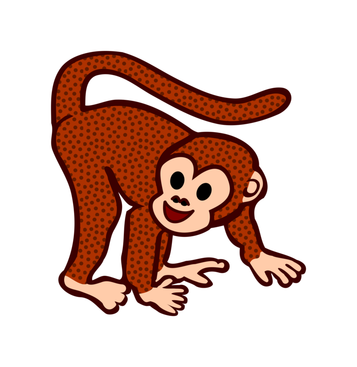 Orangutan Png Photo (maroon, pink, black)