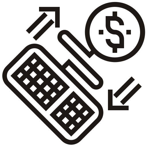 Transaction Icon Free Nobackground Png Icon Download (black)