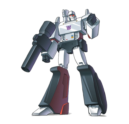 Transformers Megatron Png Image (black, lavender, white)