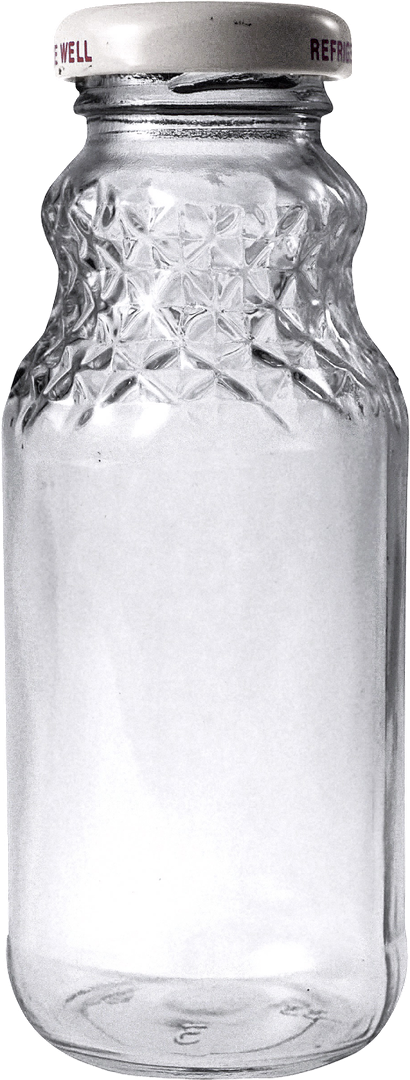 Translucent Glass Bottle Transparent Png (black, white, lavender)