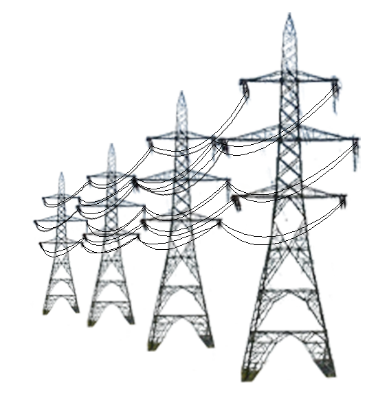 Transmission Tower Png Free Download (black, gray, silver, white)