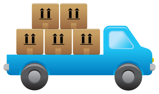 Transport Truck Delivery Icon Free Png Icon Download (teal, greenish blue, black)