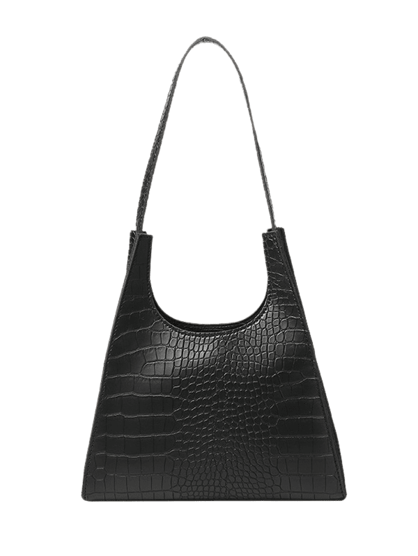 Trapezoid Bag Png (black, gray)