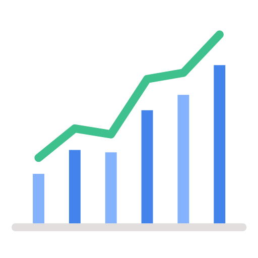 Graph Png Image (teal, beige, gray, black, silver)