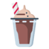 Frappe Cup Glass Coffee Take Away Drink Icon Free Transparent Png Icon Download (silver, black, gray, lavender, pink)