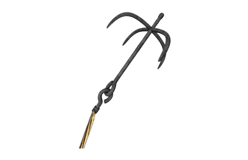 Grappling Hook Png File (indigo, gray, lavender, white)