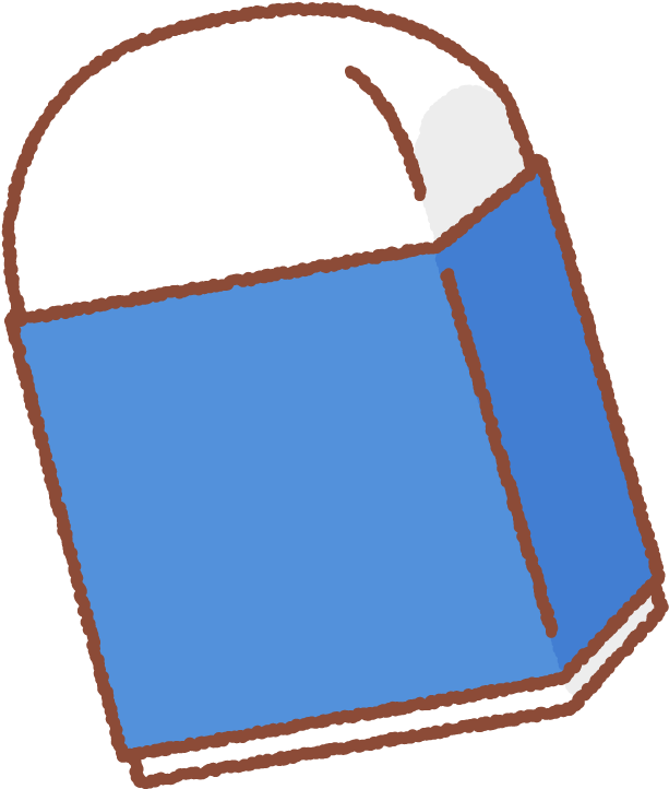 Eraser Png Image (lavender, gray, white, teal, black)