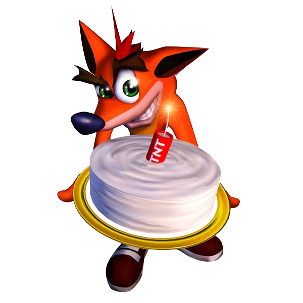 Crash Bandicoot Png Clipart (black, beige, white)