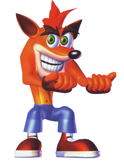 Crash Bandicoot Png Free Download (chocolate, lavender, black)