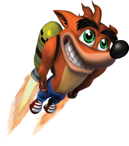 Crash Bandicoot Png Photos (chocolate, black, salmon)