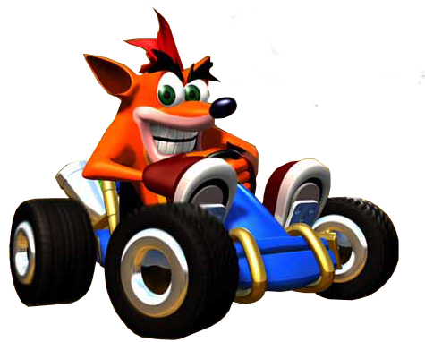 Crash Bandicoot Transparent Png (lavender, gray, black, white, silver)