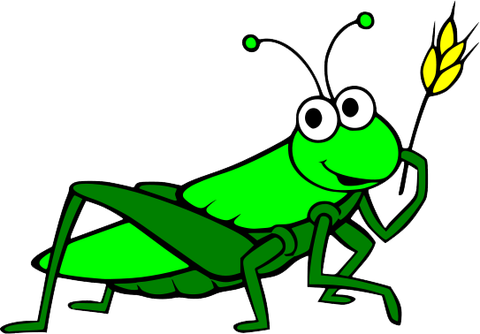 Grasshopper Png Pic (lime, yellow, green, white, black)