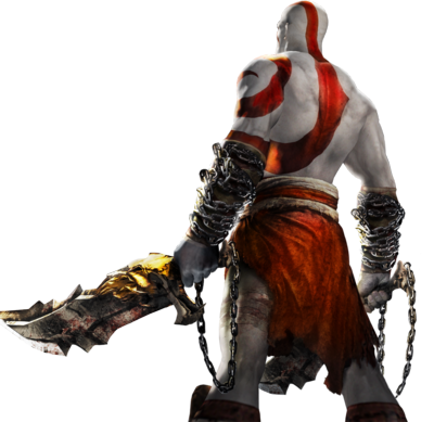 Kratos Png Image (olive, white, indigo, maroon, silver)