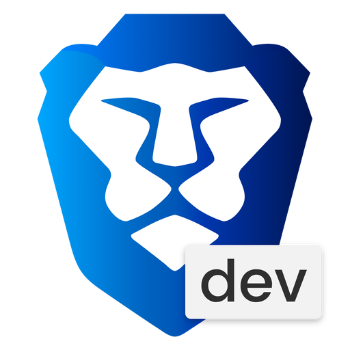 Brave Dev Browser Logo Icon Free Transparent Png Icon Download (white, navy, black, lavender, teal)