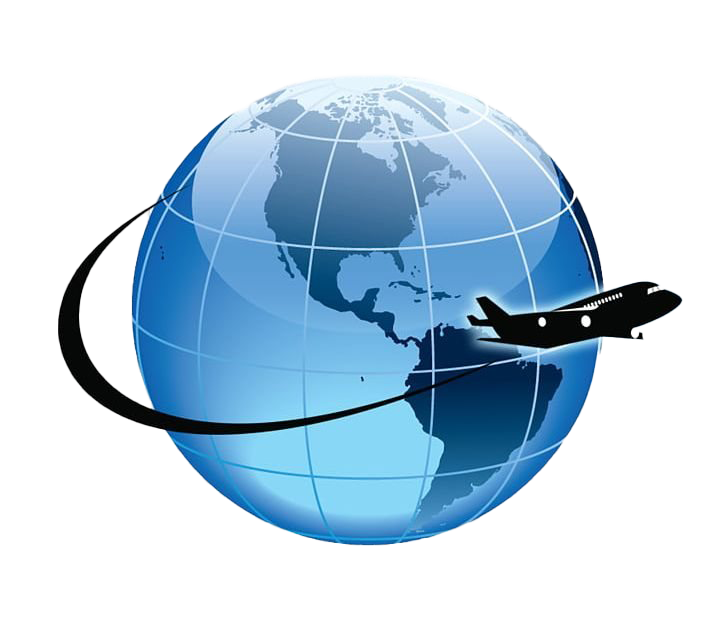 Travel Earth Globe Png Image (gray, black, white, silver, mint)