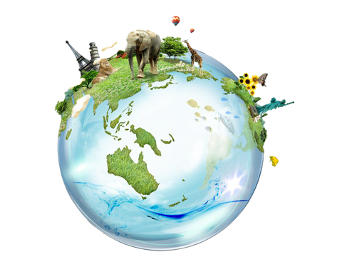 Travel Globe Png Pic (white, black)