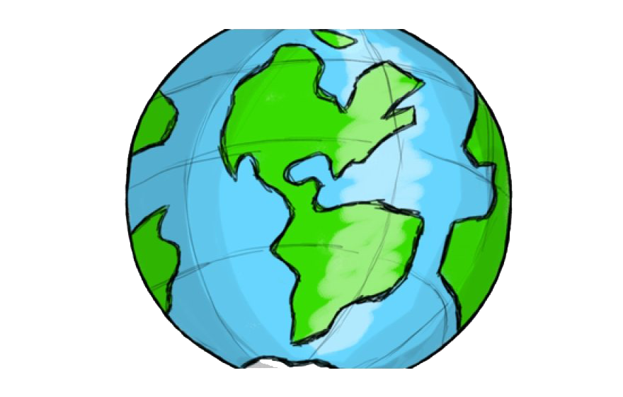 Travel Globe Transparent Background (gray, lime, white, silver, mint)