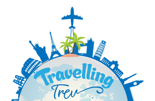 Travel World Png Image (teal, black, silver, lavender)