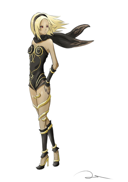 Gravity Rush Png Clipart Background (black)