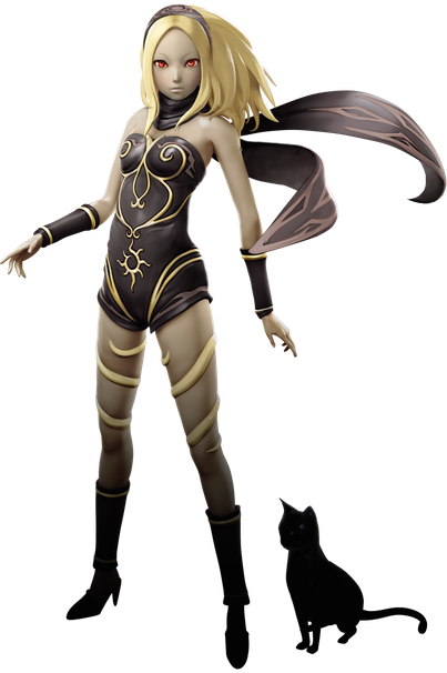 Gravity Rush Png Transparent (black)