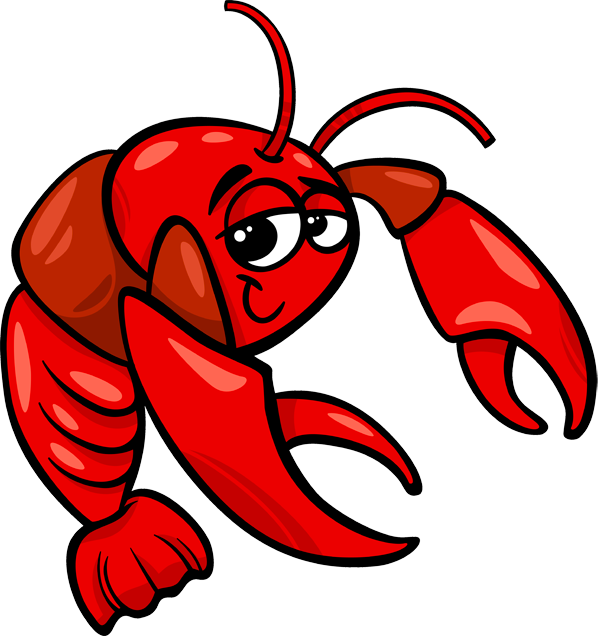 Crawfish Vector Png Hd (black, white, maroon, silver, red)