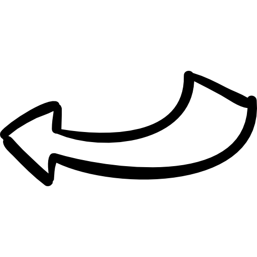 Drawn Arrow Png Photo (black, gray, white)