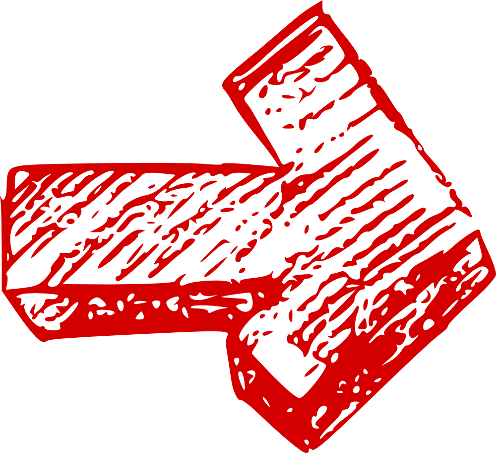 Drawn Arrow Png Pic (red, white, pink)