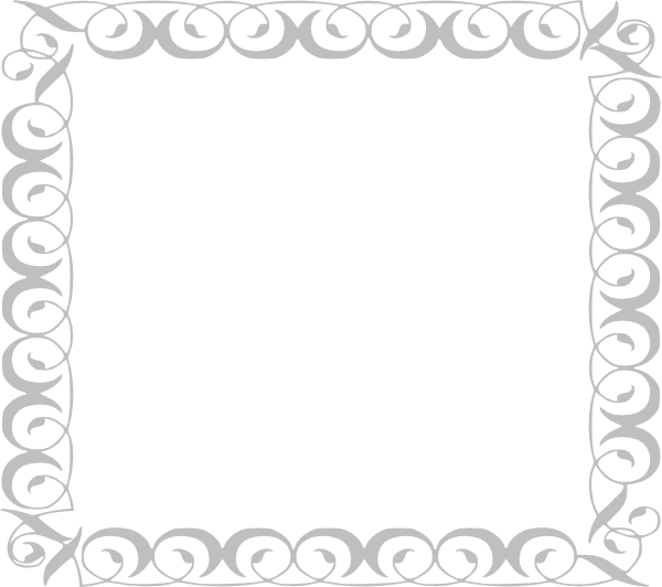 Gray Border Frame Png Pic (lavender, white)