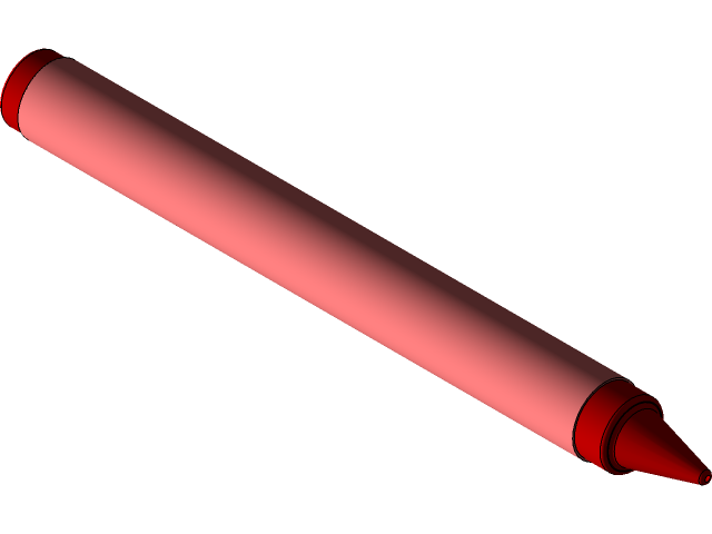 Crayon Png Hd Image (black, salmon, maroon)