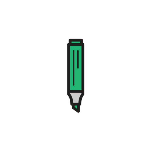 Crayons Free Transparent Png Icon Download (black, green, teal)