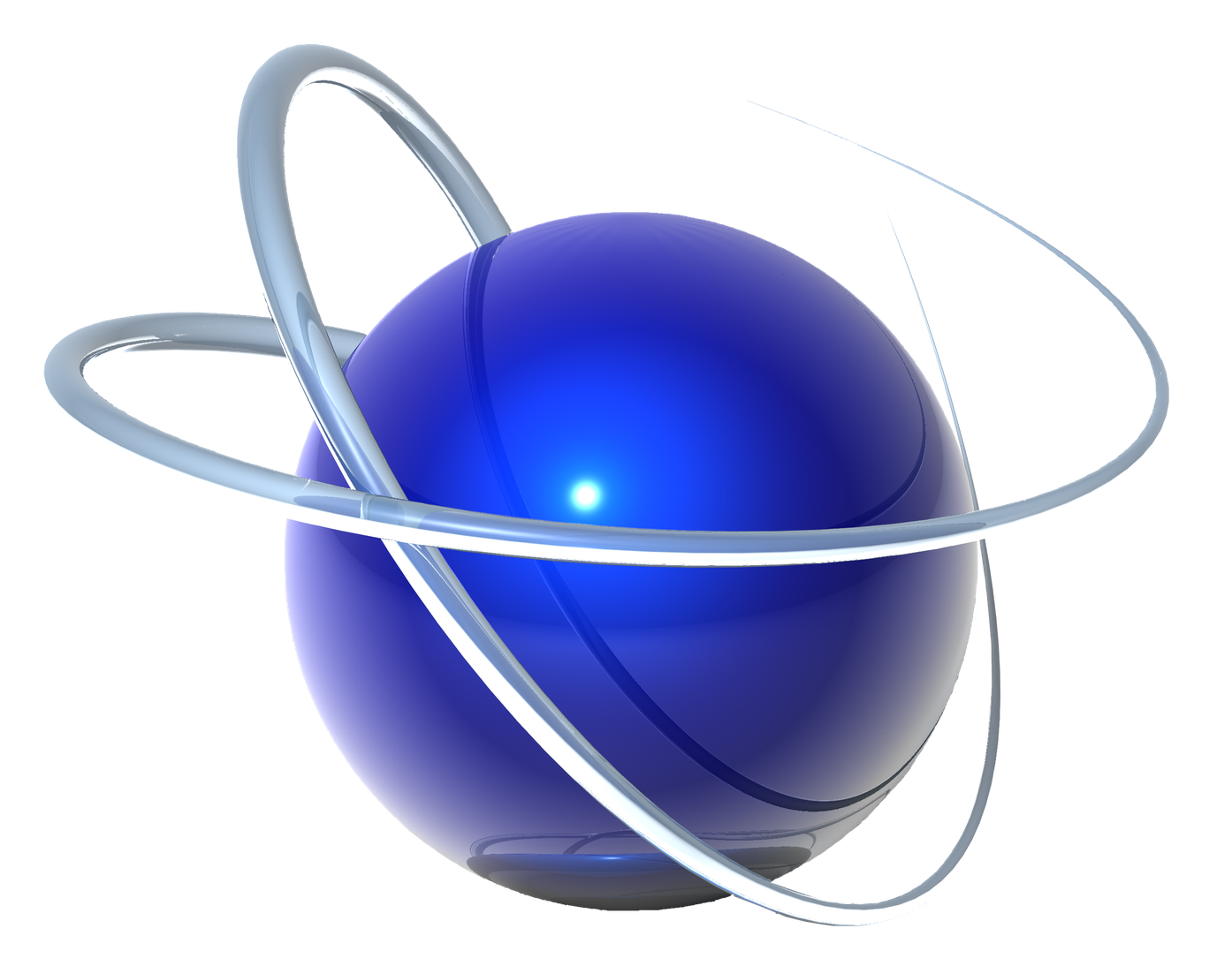 Orbit Png Image File (black, blue, white)