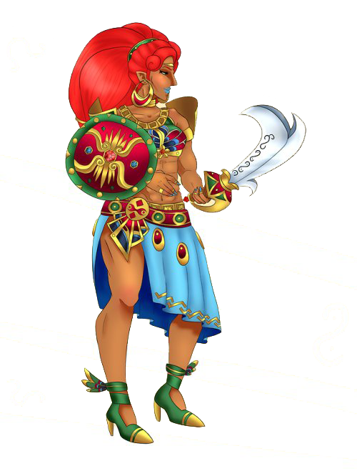 Urbosa Download Png Image (white)