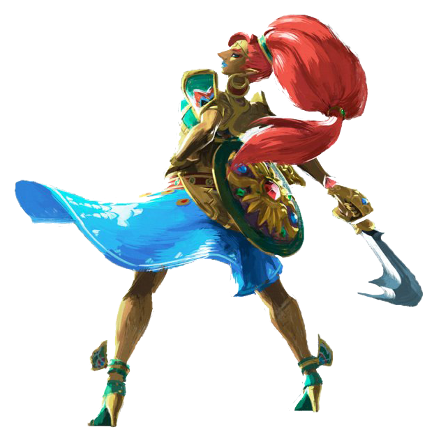 Urbosa Png Clipart (greenish blue, teal, white)